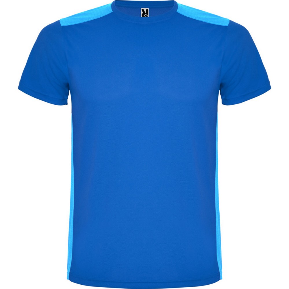 Roly Unisex detroit sport t-shirt met korte mouwen voor volwassenen