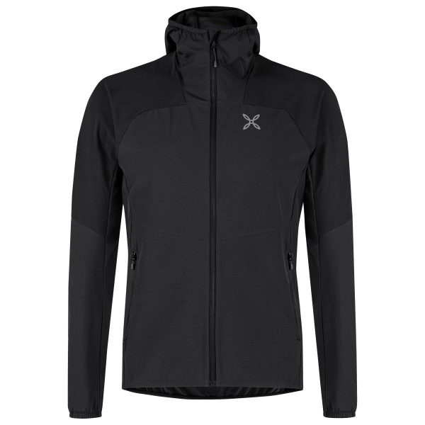 Montura - Rise Hooded Jacket - Softshelljack, zwart