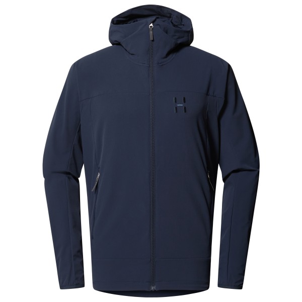 Haglöfs - Rosson Softshell Hood - Softshelljack, blauw