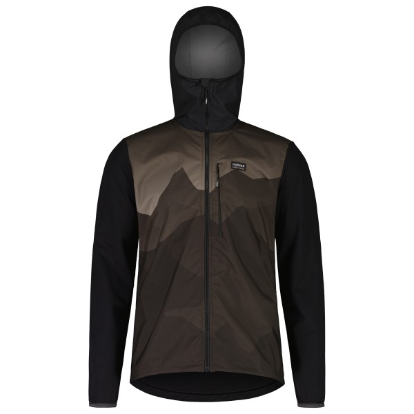 Maloja - BeifussM. Printed - Softshelljack, zwart