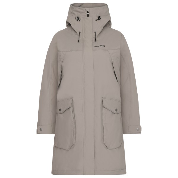 Didriksons - Women's Thelma Parka 10 - Lange jas, grijs