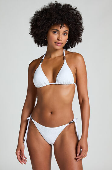 Hunkemöller Seashell Cheeky Triangle Bikinibroekje Wit
