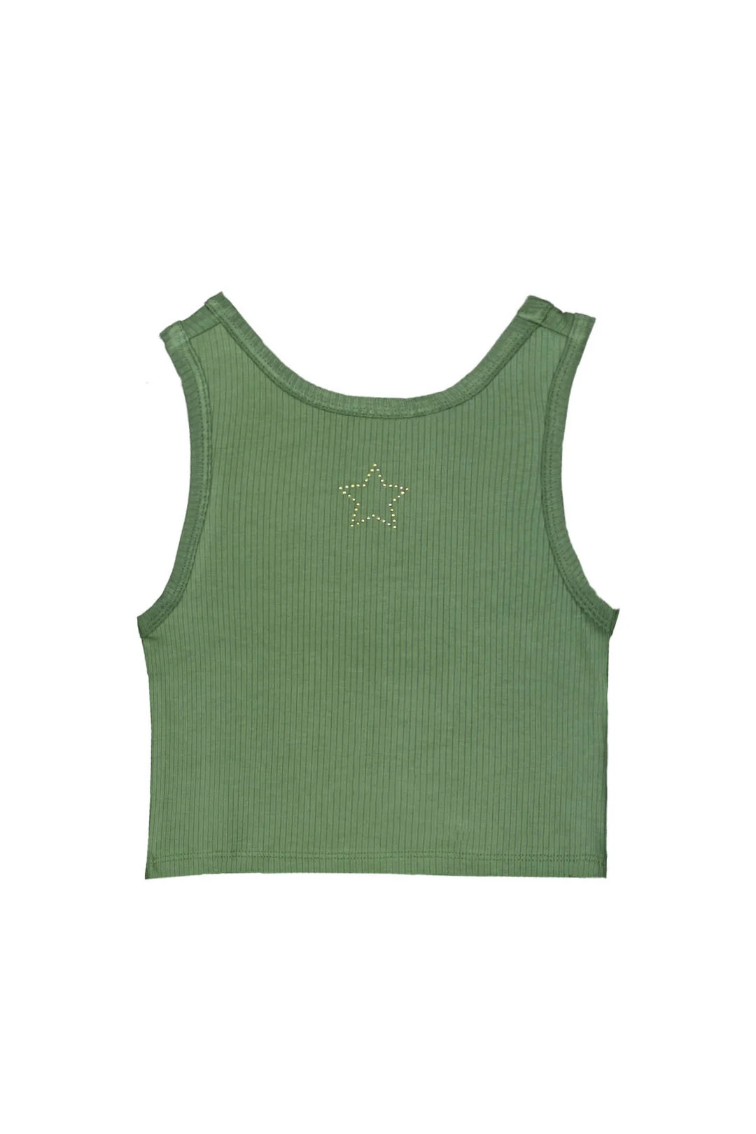 Like Flo Zomer tanktop meisjes teens army embroiderie essie
