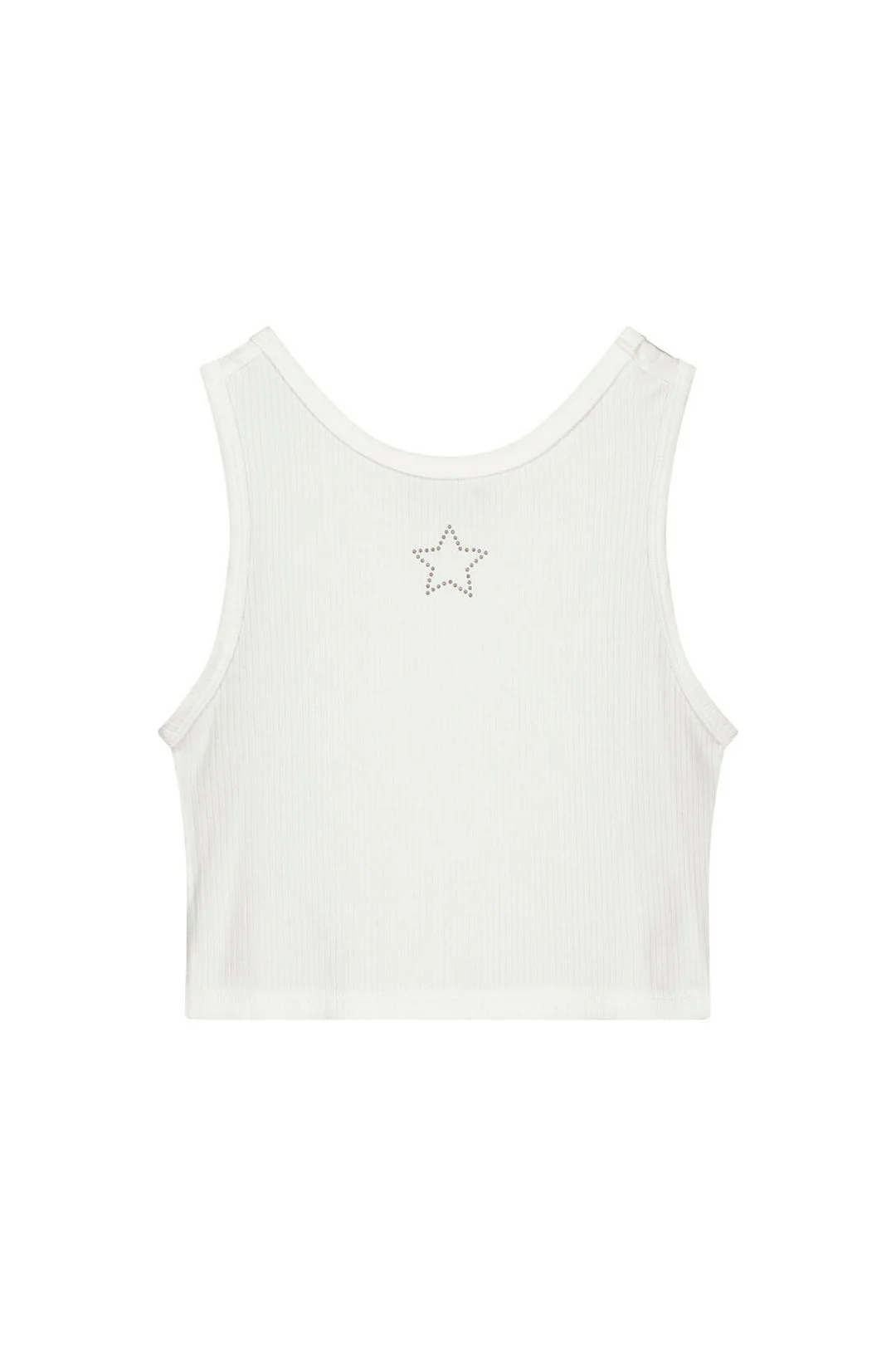 Like Flo Zomer tanktop meisjes teens off embroiderie essie