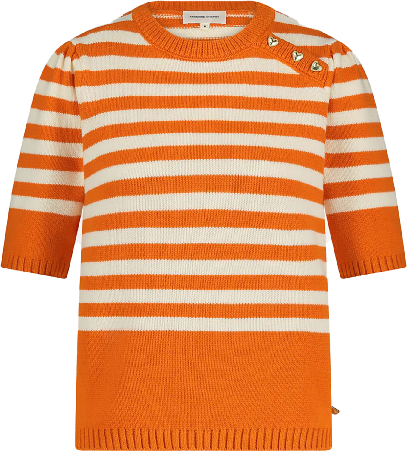 Fabienne Chapot Pullover Stine  Oranje dames