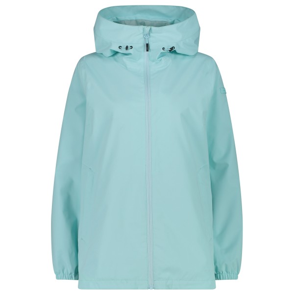 CMP - Women's ClimaProtect Jacket Fix Hood - Parka, blauw/turkoois