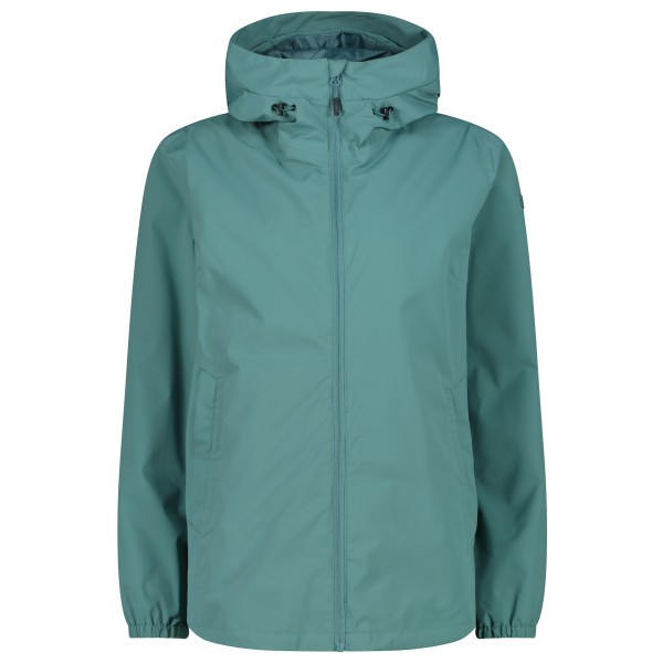 CMP - Women's ClimaProtect Jacket Fix Hood - Parka, turkoois