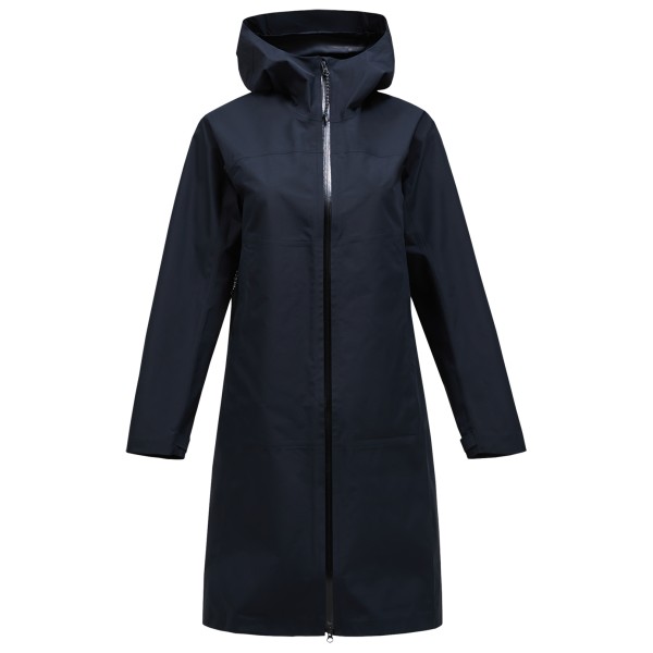 Peak Performance - Women's Treeline Shell Parka - Parka, blauw/zwart