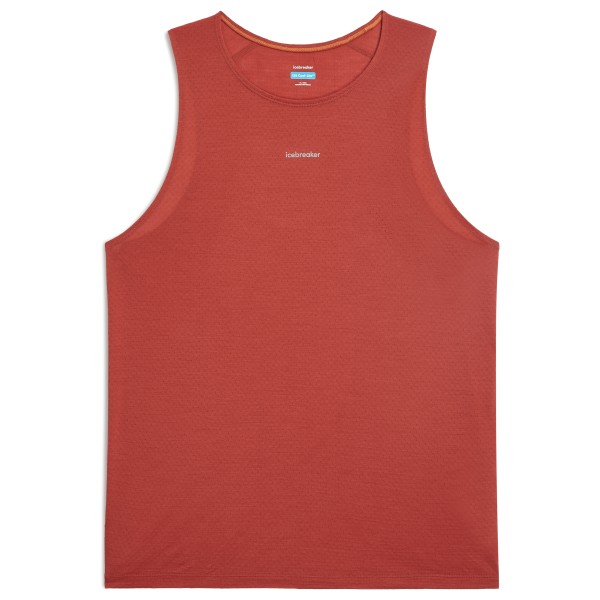 Icebreaker - Merino 125 Cool-Lite Speed Tank - Tanktop, rood
