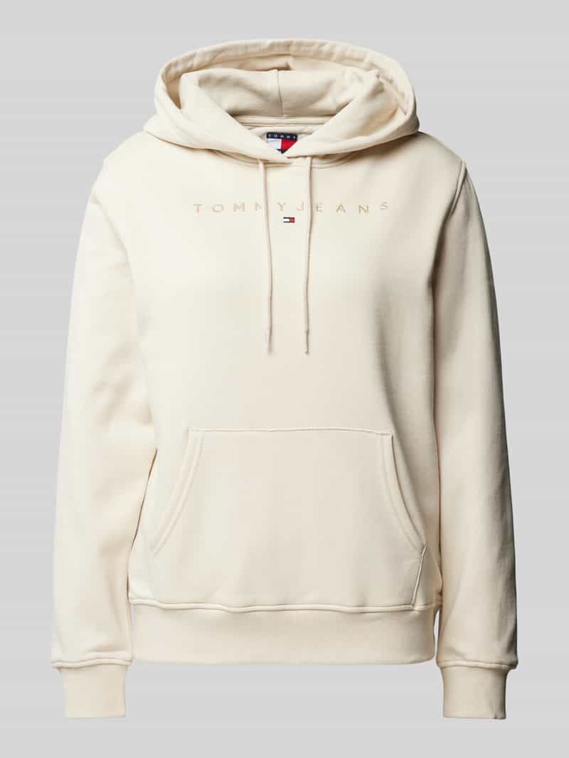 Tommy Jeans Hoodie met labelstitching