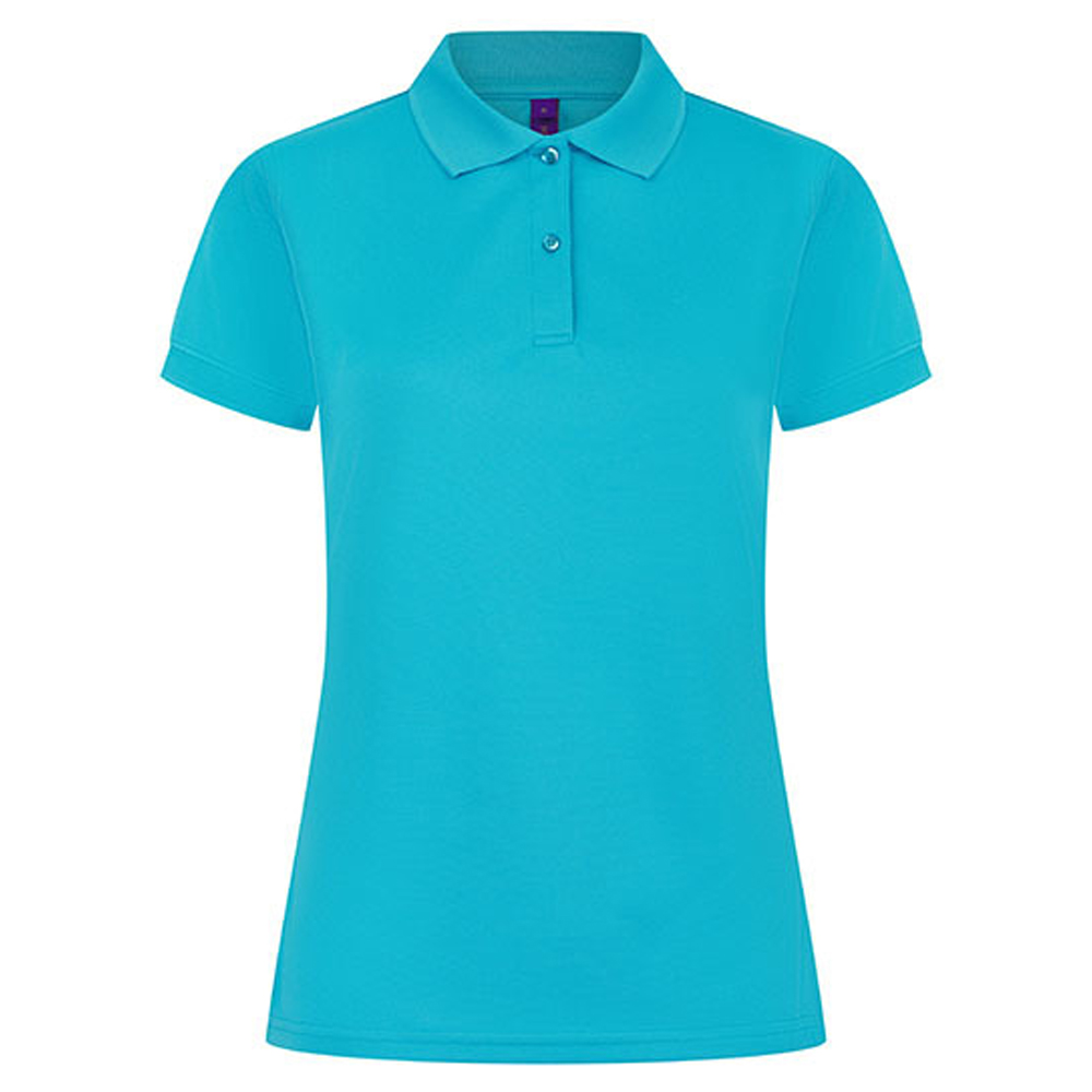 Henbury Dames coolplus vochtafvoerend poloshirt