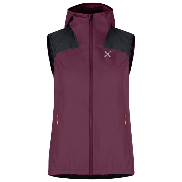 Montura - Women's Rise Hooded Vest - Softshellbodywarmer, purper