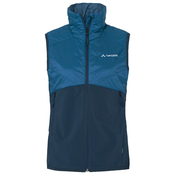 Vaude - Women's Brenva Vest II - Softshellbodywarmer, blauw
