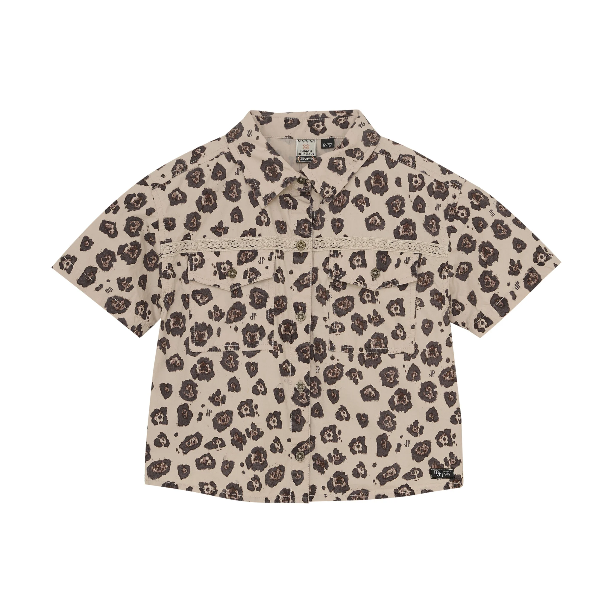 Indian Blue Zomer shirt meisjes -