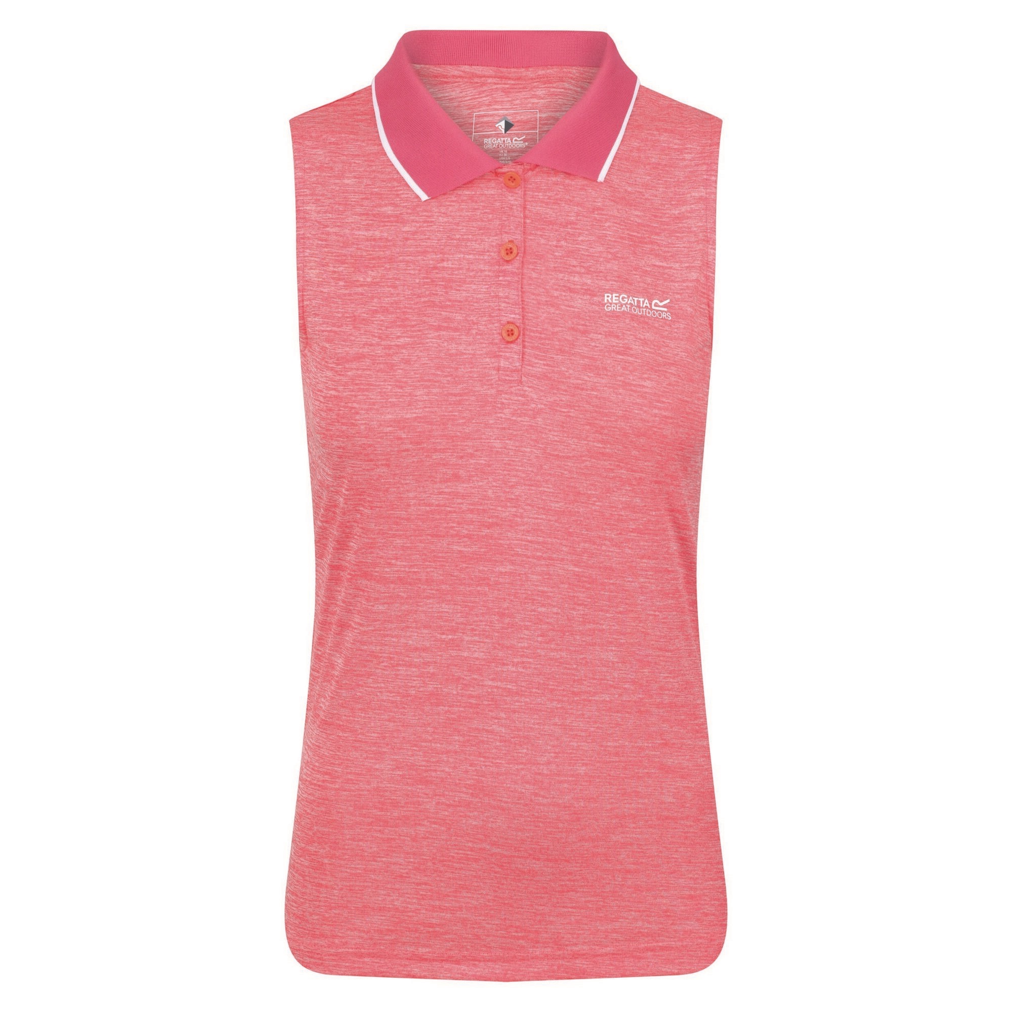 Regatta Dames tima ii mouwloos poloshirt