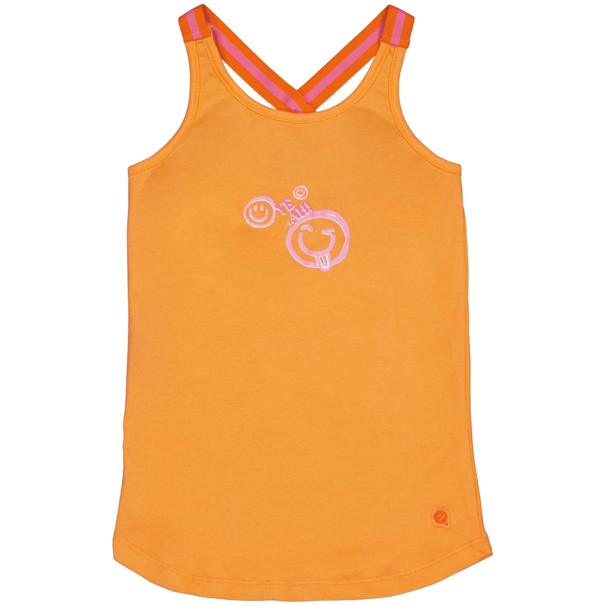 Quapi Zomer shirt meisjes - oranje - Zerra