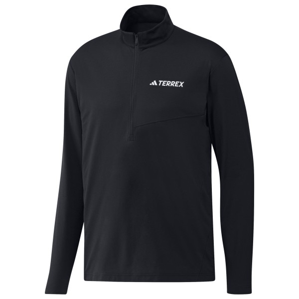 adidas Terrex - Multi Half Zip L/S Tee - Fleecetrui, zwart