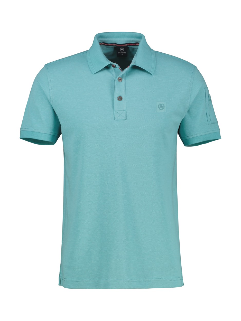 Lerros heren polo's 5369.32.0023 aqua