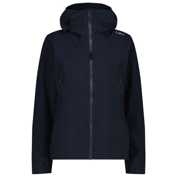 CMP - Women's 2 Layer Jacket Fix Hood - Regenjas, blauw