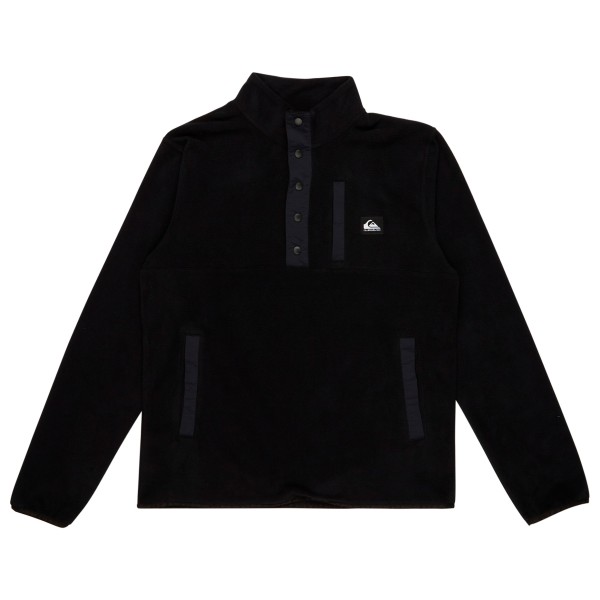Quiksilver - No Destination 2 Half Snap - Fleecetrui, zwart