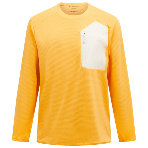 Peak Performance - Freelight Polartec Grid - Fleecetrui, oranje