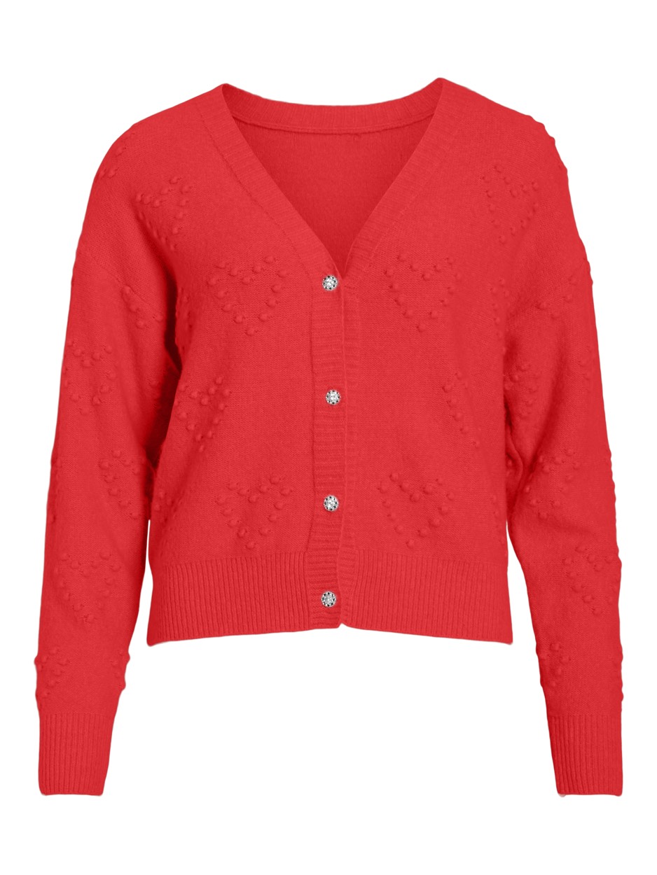 Vila Vihauri ls v-neck knit cardiganka -