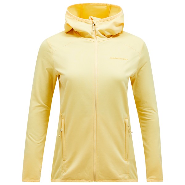 Peak Performance - Women's Light Zip Hood - Fleecevest, beige