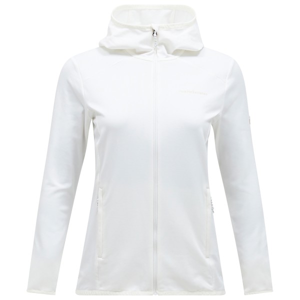 Peak Performance - Women's Light Zip Hood - Fleecevest, wit