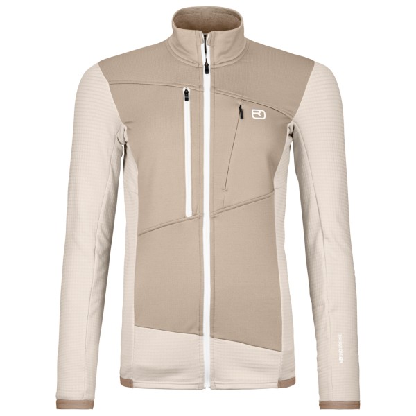 Ortovox - Women's Fleece Grid Jacket - Fleecevest, beige