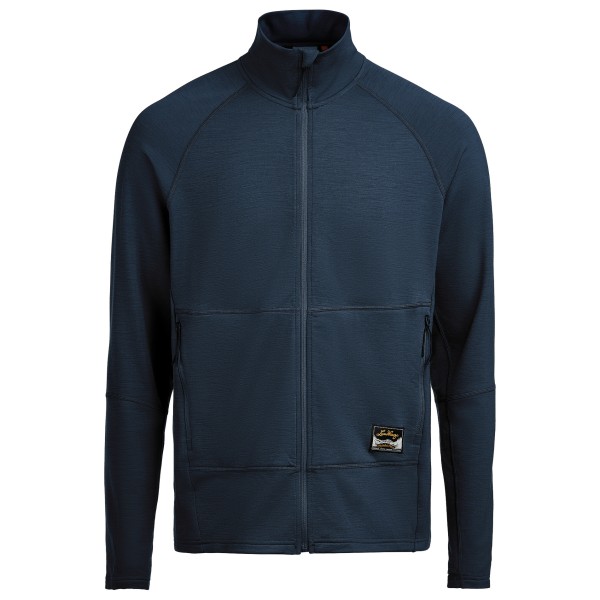 Lundhags - Tived Merino Full Zip - Merinovest, blauw