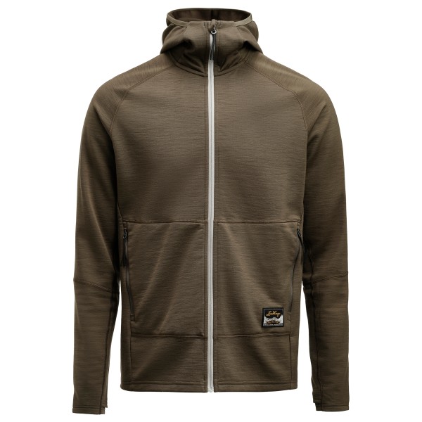 Lundhags - Tived Merino Hoodie - Merinohoodie, bruin