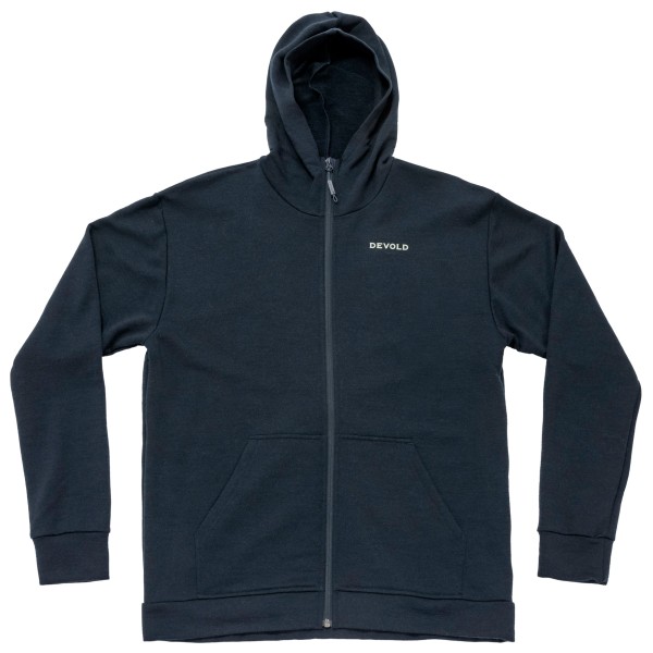 Devold - Everyday Zip Hoodie - Merinovest, blauw
