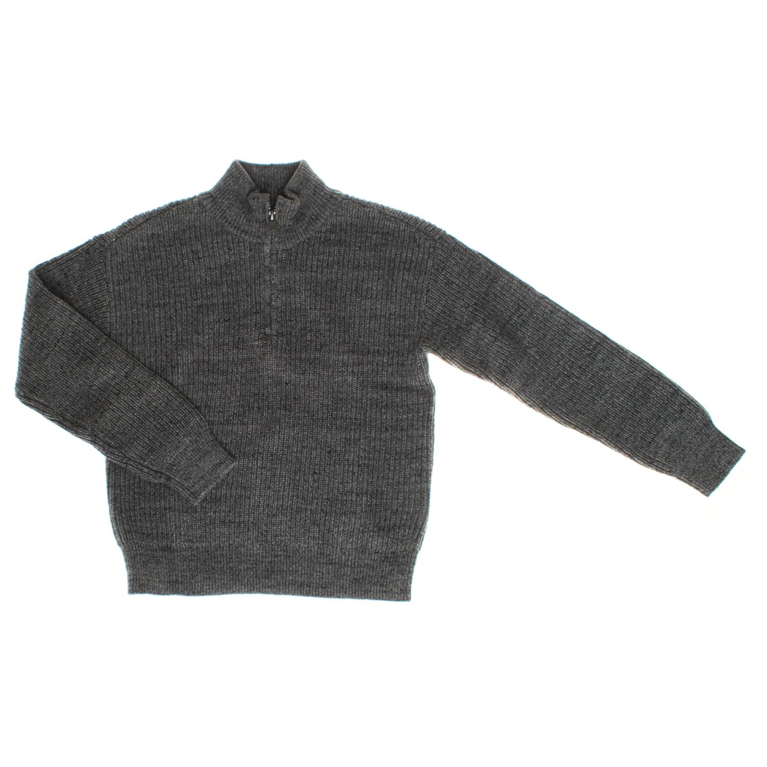 BlackPrice Geribbelde trui 735904 voor jongens 8/9 AÑOS grijze kleur