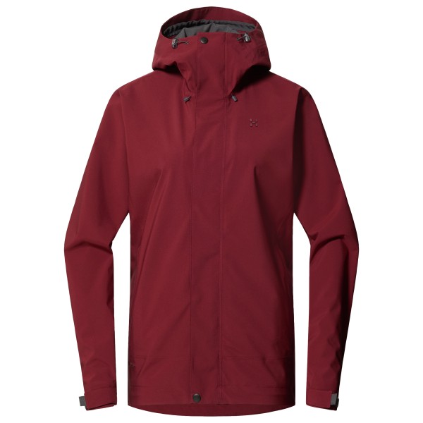 Haglöfs - Women's Breeze Proof Jacket - Regenjas, rood