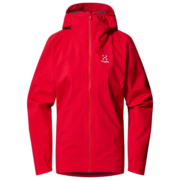 Haglöfs - Women's Korp Proof Jacket - Regenjas, rood