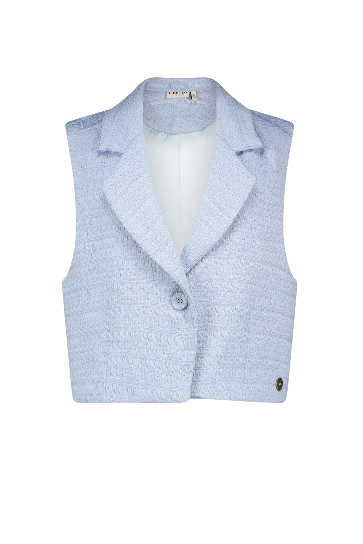 Like Flo Zomer gilet meisjes - tweed demi