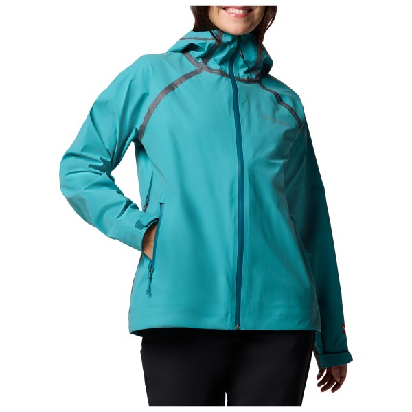 Columbia - Women's Reign No Shine Jacket - Regenjas, turkoois