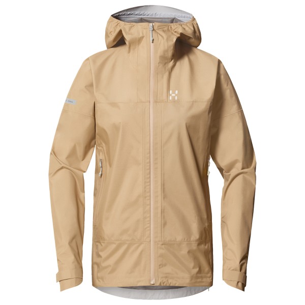 Haglöfs - Women's L.I.M Airak 2,5L Jacket - Regenjas, beige