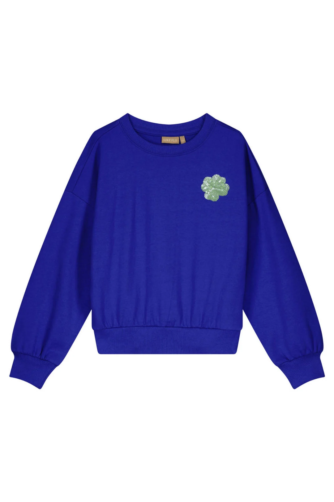 Like Flo Zomer sweater meisjes teens kobalt daffy