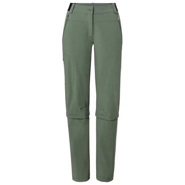 Vaude - Women's Farley Stretch Capri T-Zip Pants III - Afritsbroek, olijfgroen