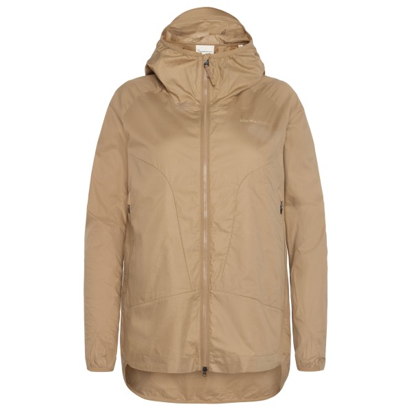 KnowledgeCotton Apparel - Women's Vent Ribstop Light Jacket - Windjack, beige