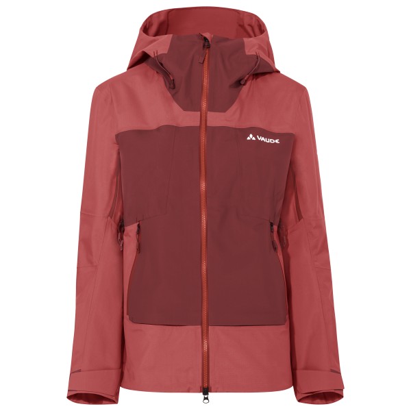 Vaude - Women's Croz Alpine 3L Jacket - Regenjas, rood