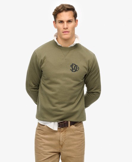 Superdry Mannen The Merchant Store - Sweatshirt Groen