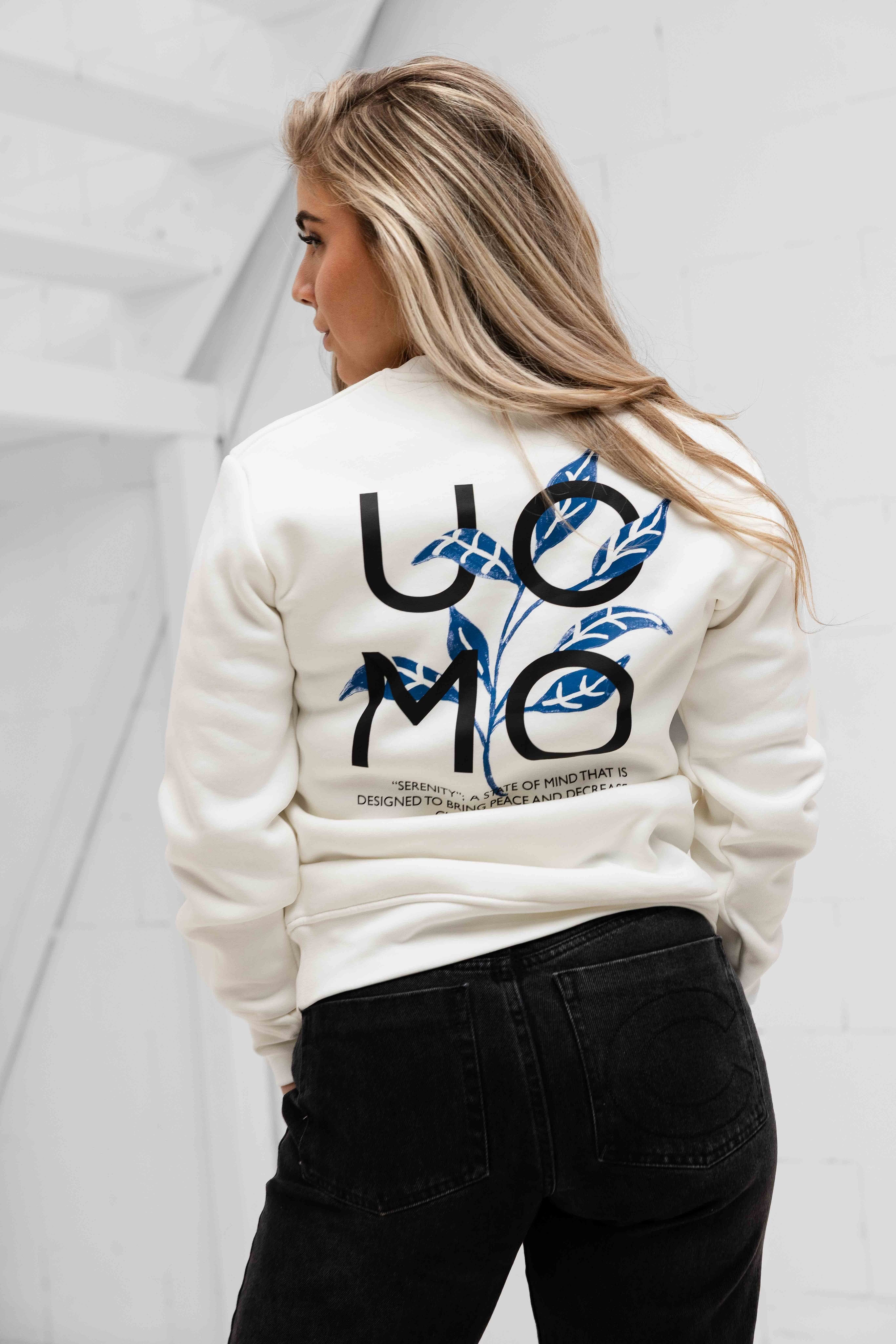24uomo Floral Crewneck Dames Off-White
