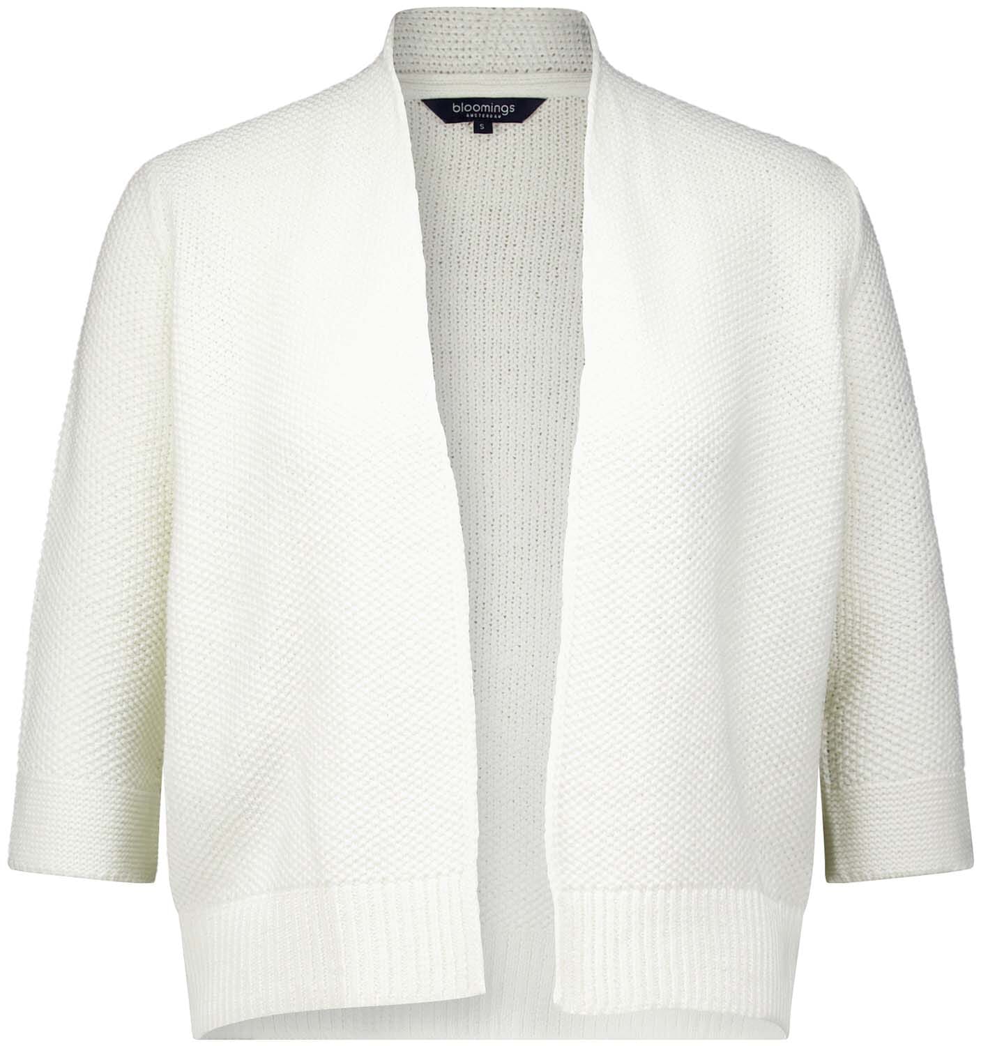 Bloomings Openvallend Vest Wit dames