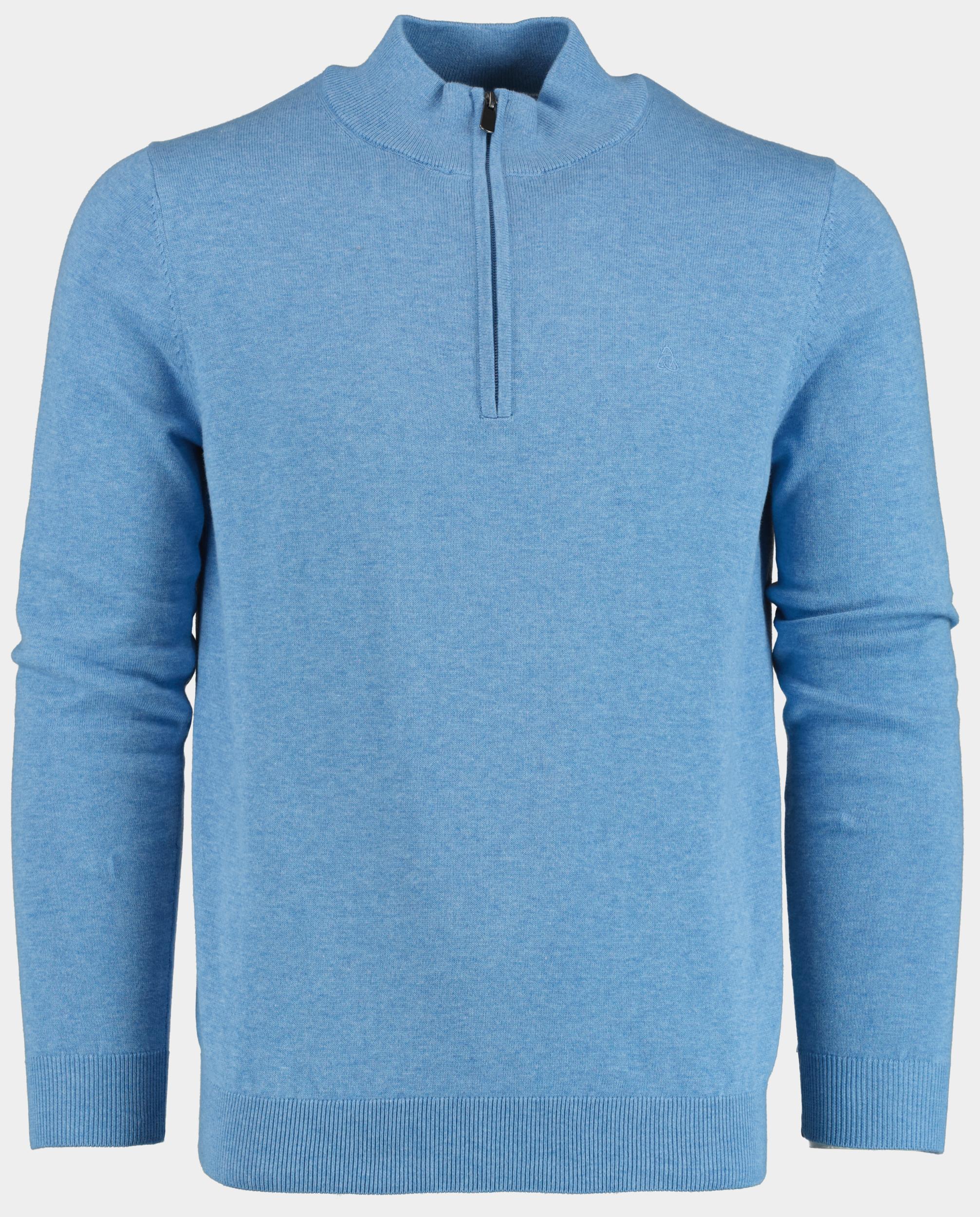 Bos Bright Blue Scotland blue half zip hince halfzip pullover flat k 25105hi04sb/241 true blue