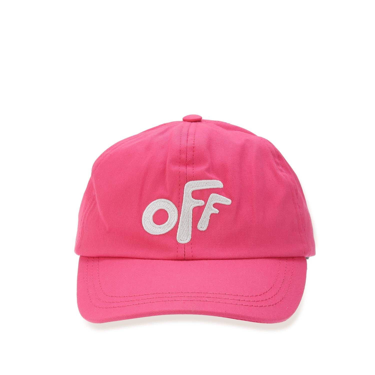 Off-White Accessories Off White Juniors Rounded Baseball Cap in Pink