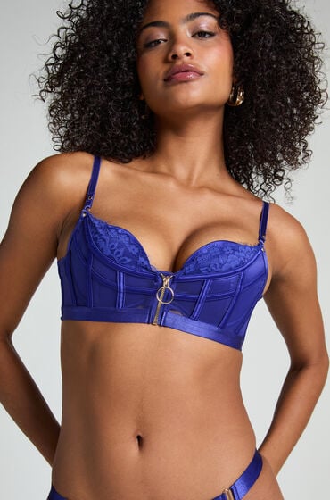 Hunkemöller Voorgevormde Push-Up Beugel bh Sable Blauw