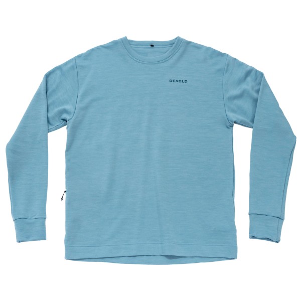 Devold - Everyday Crew - Merinolongsleeve, turkoois