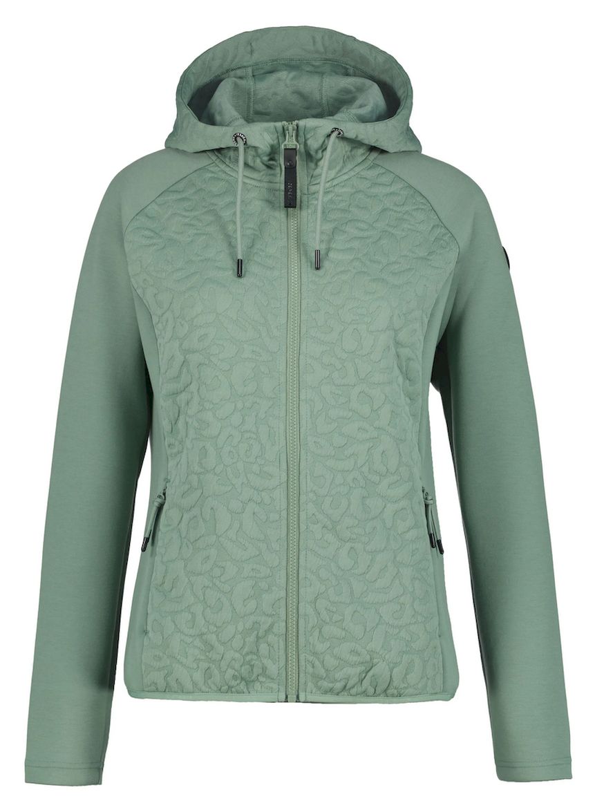 Icepeak amberg fleece sweater met rits dames -